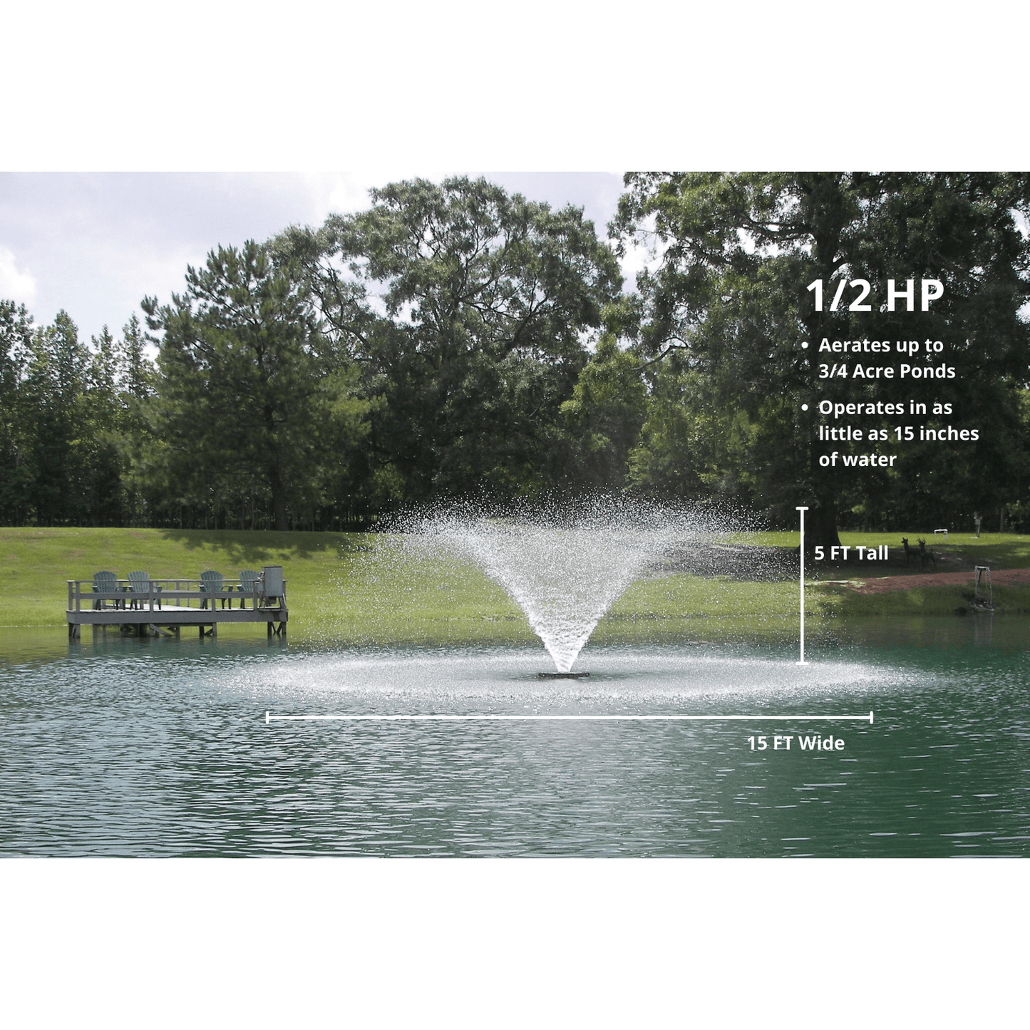 Kasco Marine: VFX Series Aerating Pond Fountain