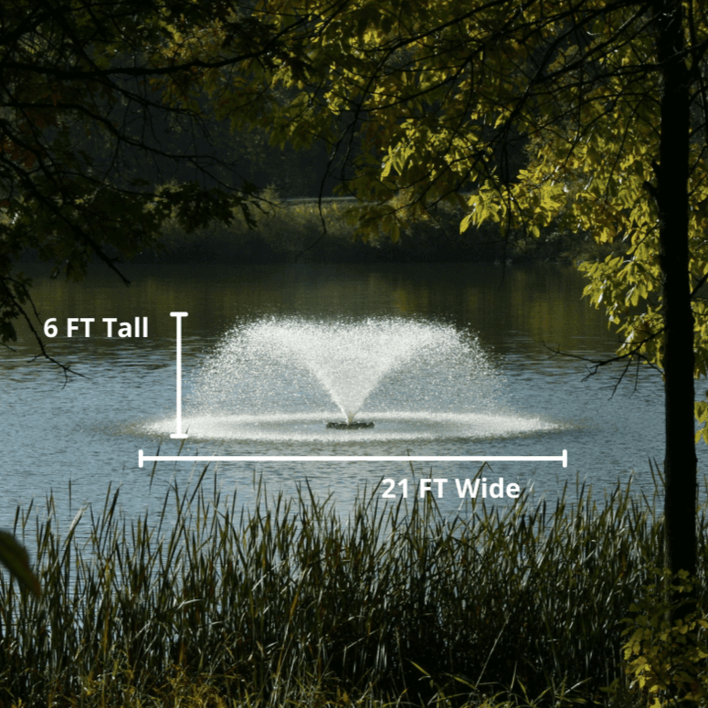 Pond Fountain Kasco Marine: VFX Series Aerating Fountain