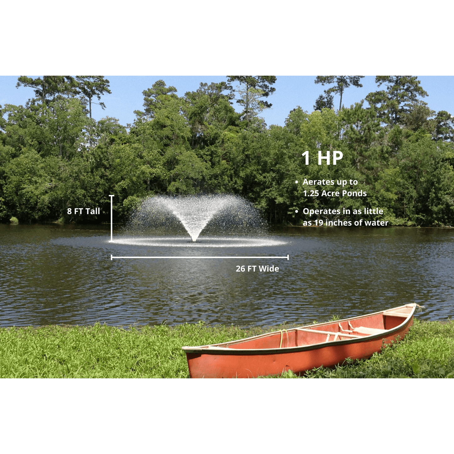 Kasco Marine: VFX Series Aerating Pond Fountain