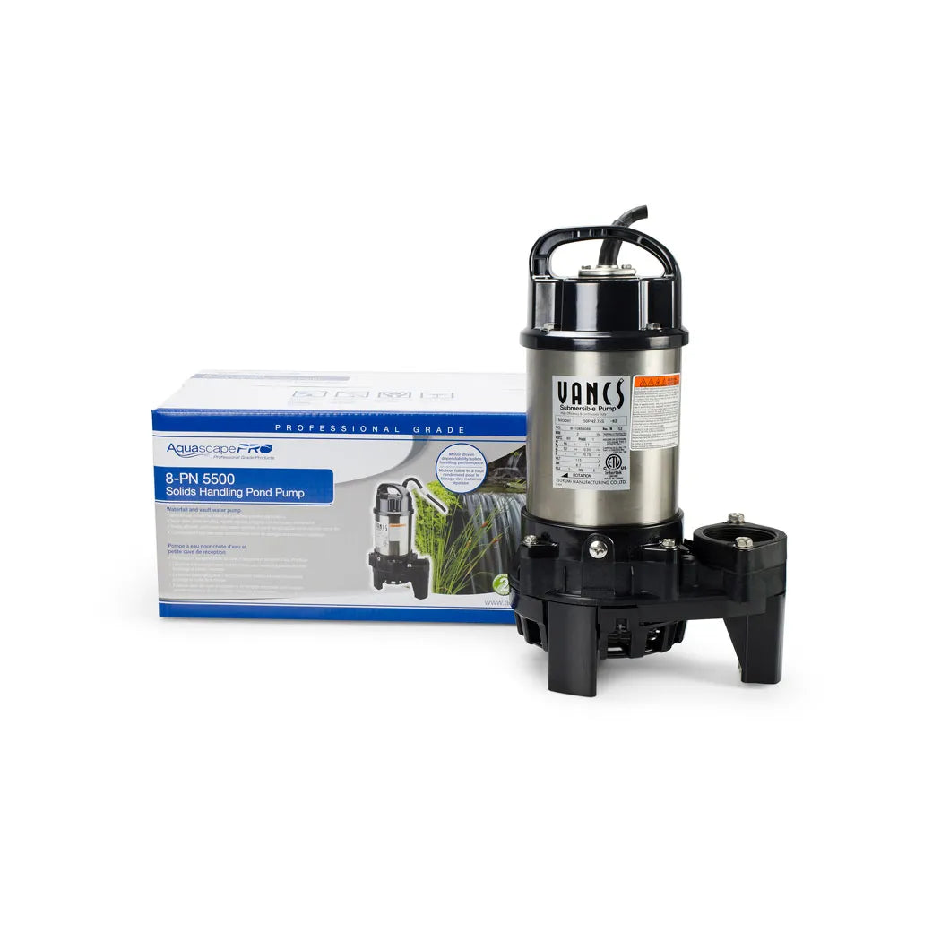 8-PN 5500 Solids-Handling Pond Pump