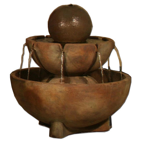 garden fountain Large Sphere Stone