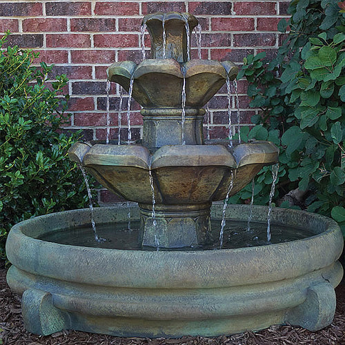 garden fountain Montreux Two-Tier Henri