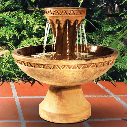 garden fountain Zona Tiered Henri