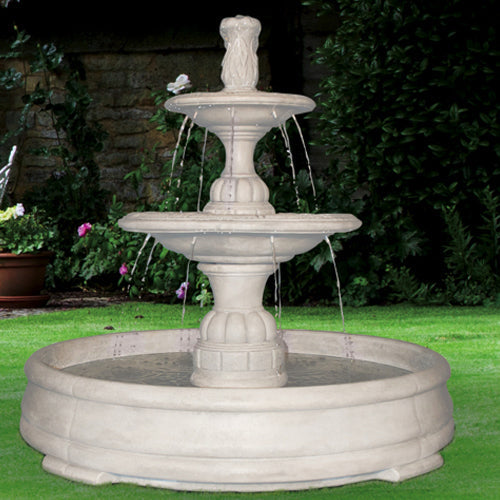 garden fountain Small Contemporary