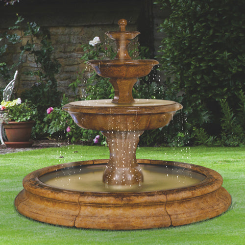 garden fountain Grande Barrington Henri