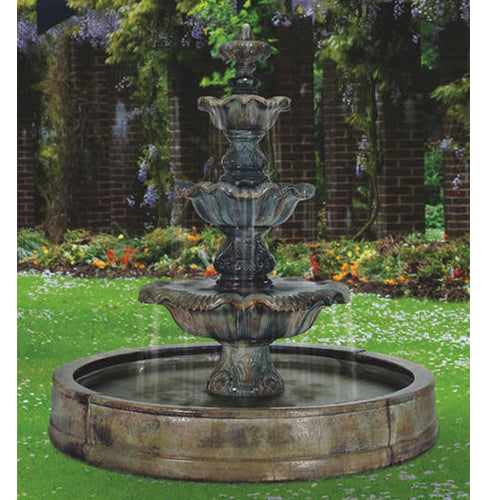 garden fountain Three Tier Renaissance Henri Studio