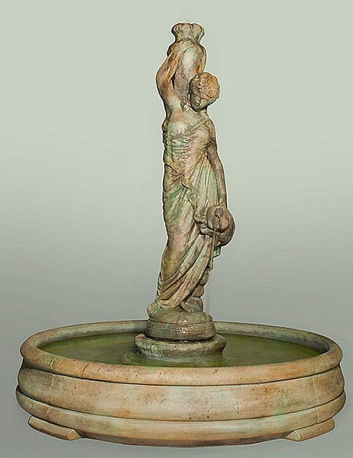 garden fountain Rebecca Grando Henri