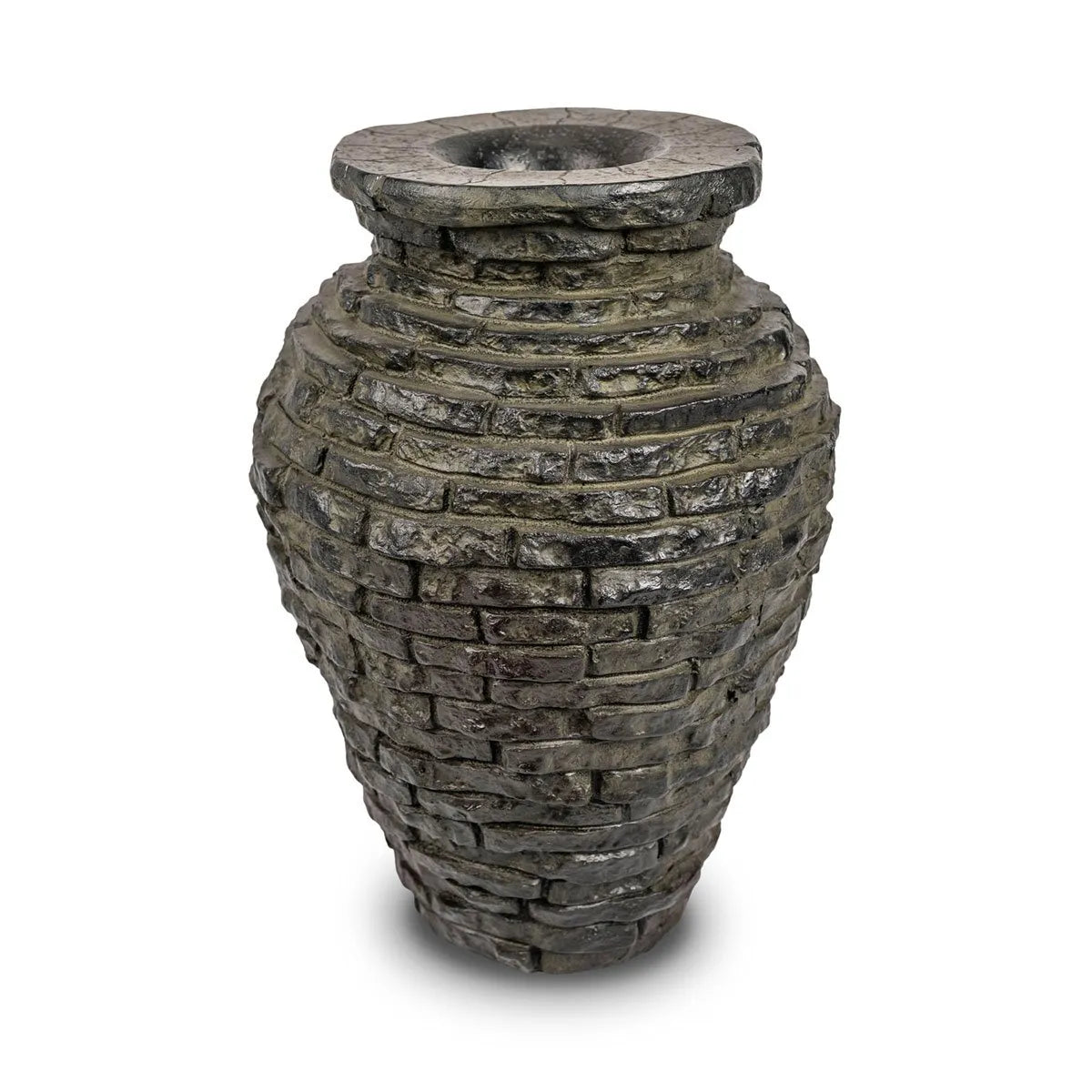 Stacked Slate Urn 13″ H (34 cm)