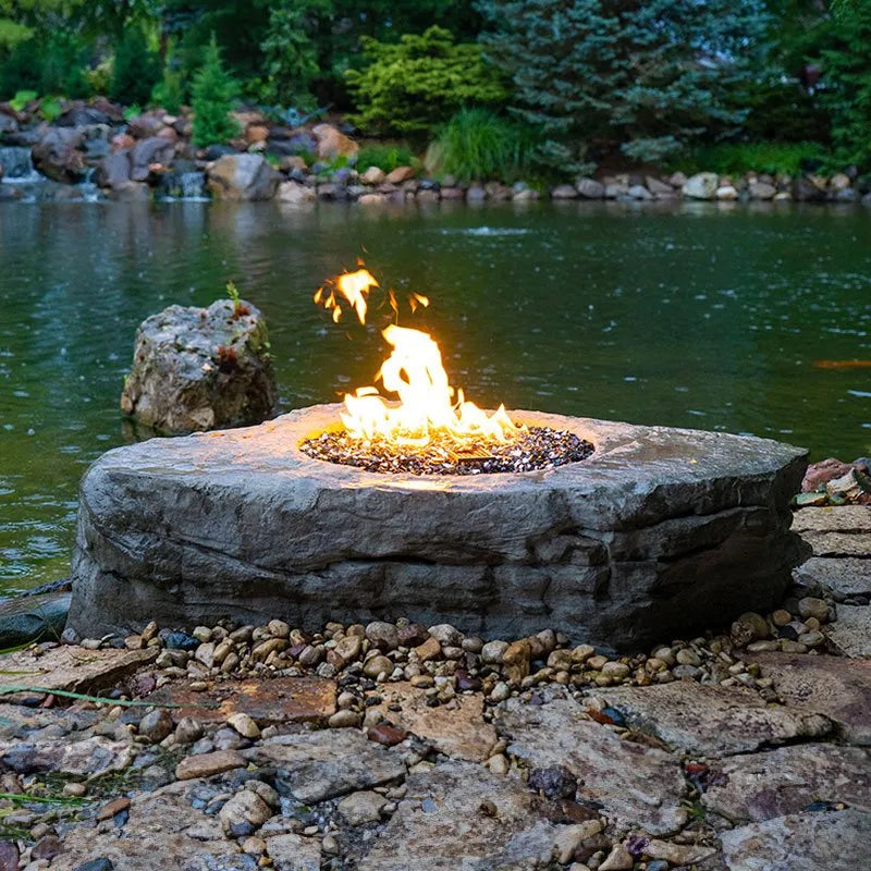 Faux Stone Fire Pit