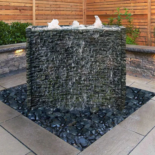 Stacked Slate Wall Fountain Kit 32″ H (81 cm)