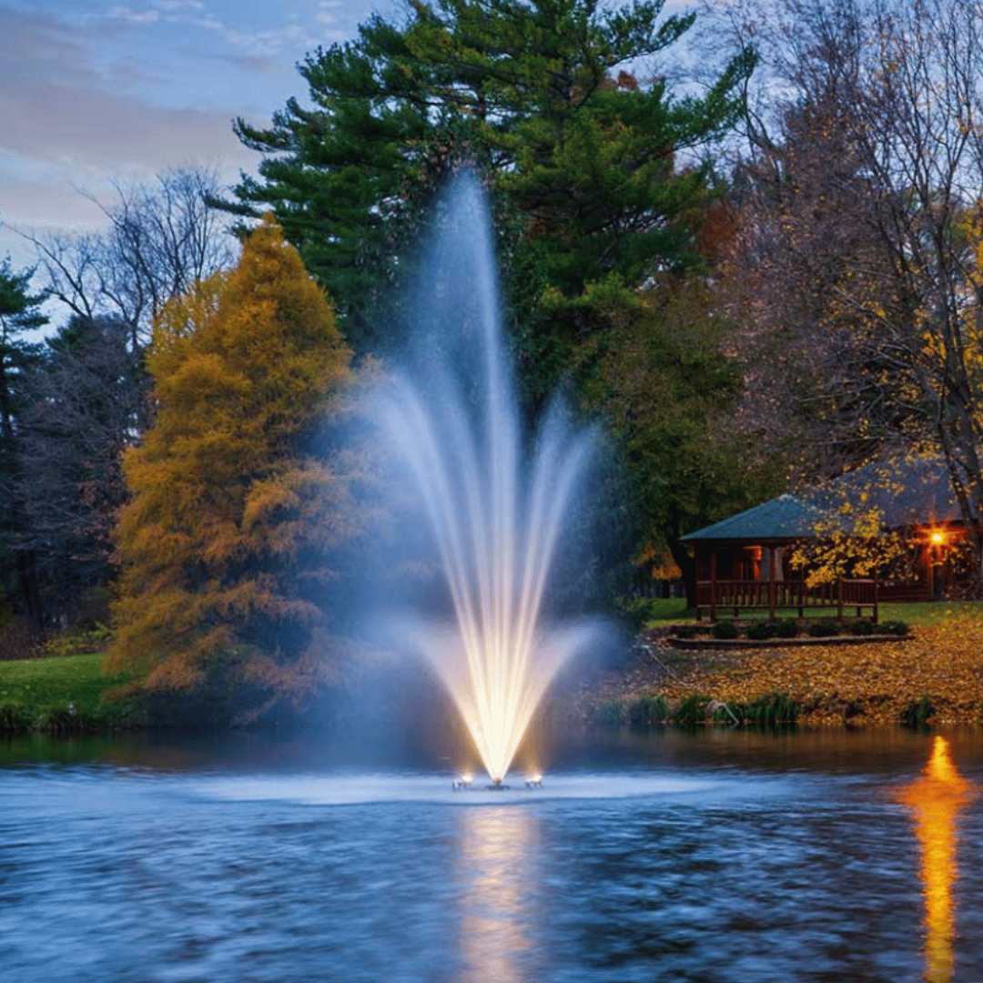 Scott Aerator Amherst Pond Fountain