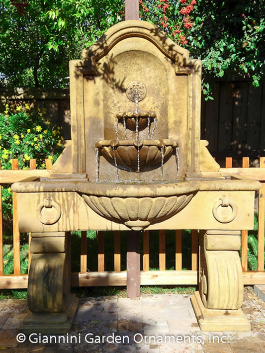 outdoor fountain Anduze Wall Fountain