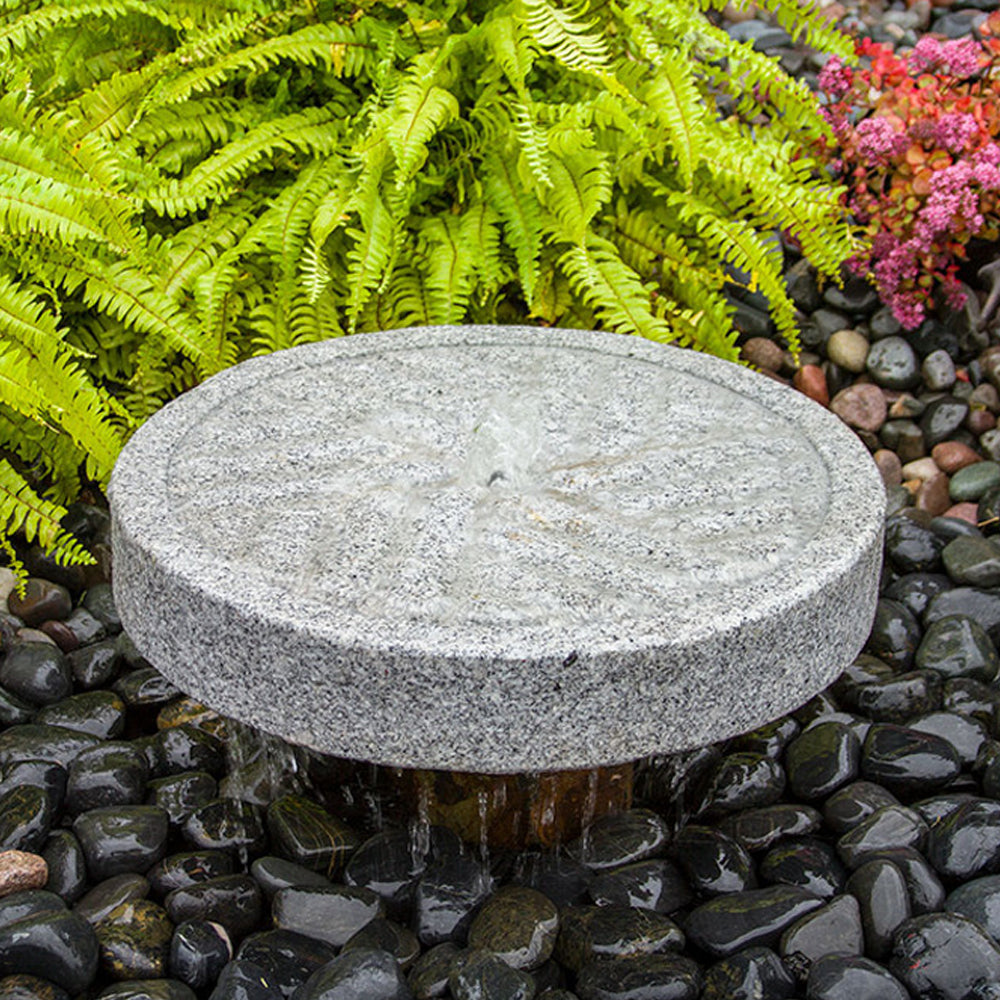 Granite fountain Angled Millstone