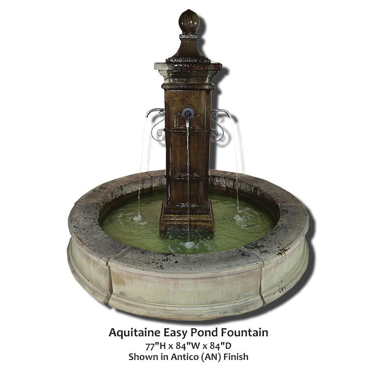 Aquitaine Easy Pond Fountain