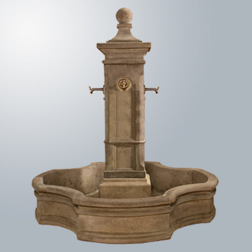 Aquitaine Fountain With 70" Monaco Pond