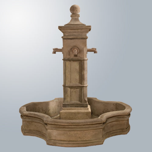 Aquitaine Fountain With 70" Monaco Pond