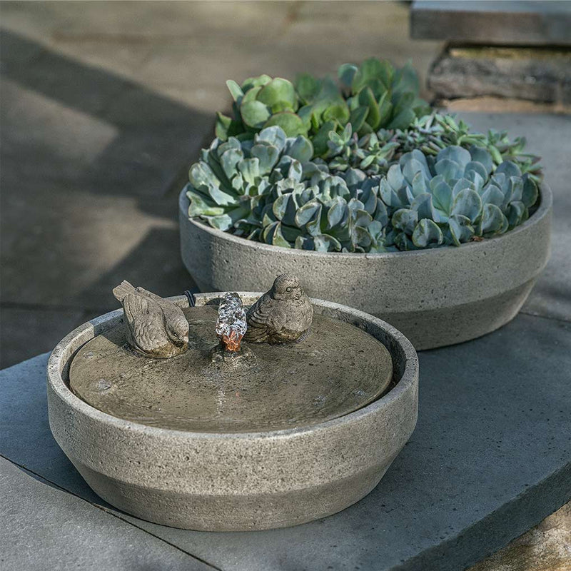 Songbird fountain beveled