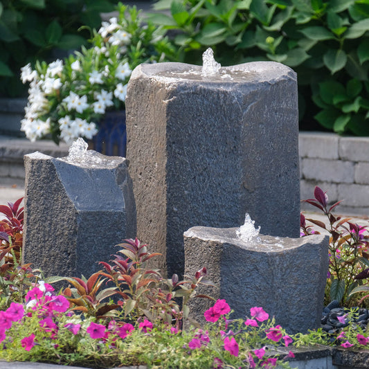 bird bath stone fountain