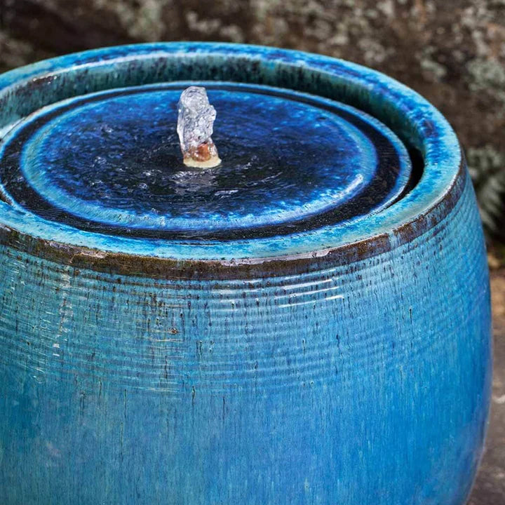 Boden Glazed Garden Fountain