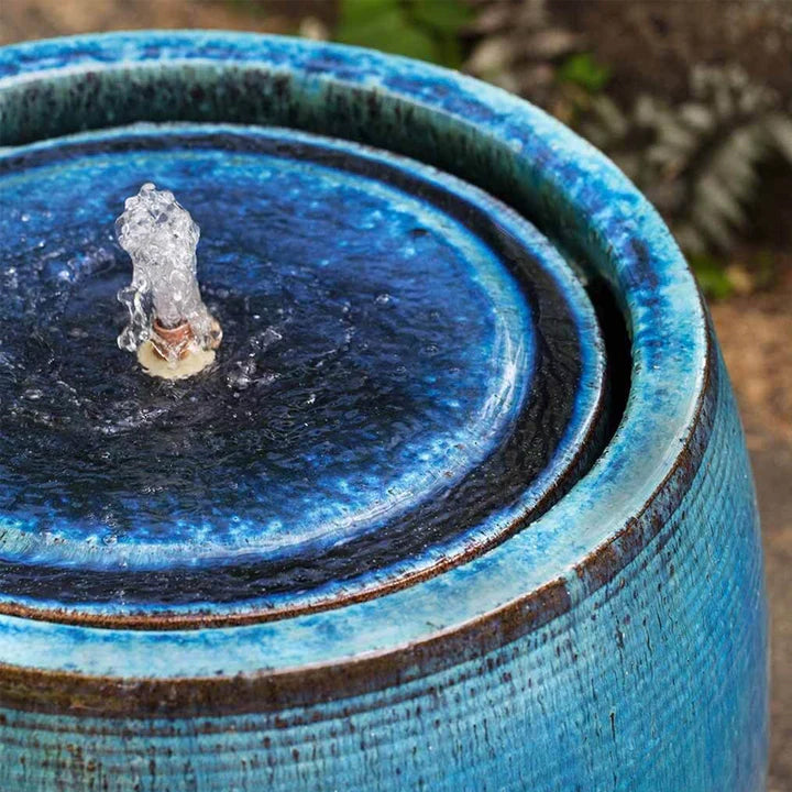 Boden Glazed Garden Fountain