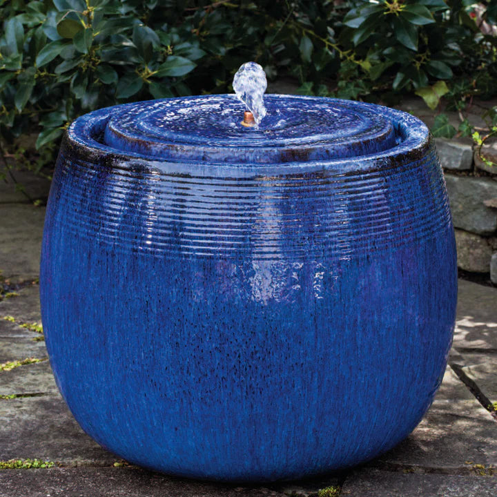 Boden Glazed Garden Fountain