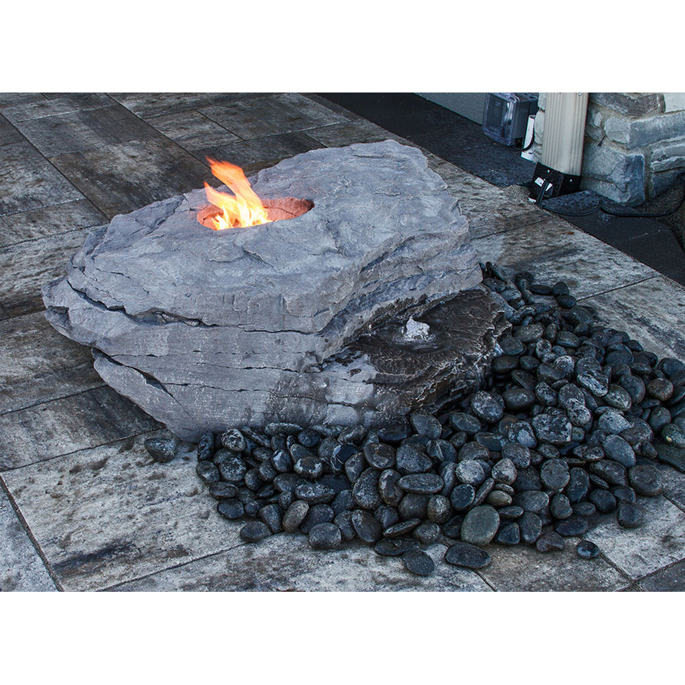 outdoor fire fountain Boulder