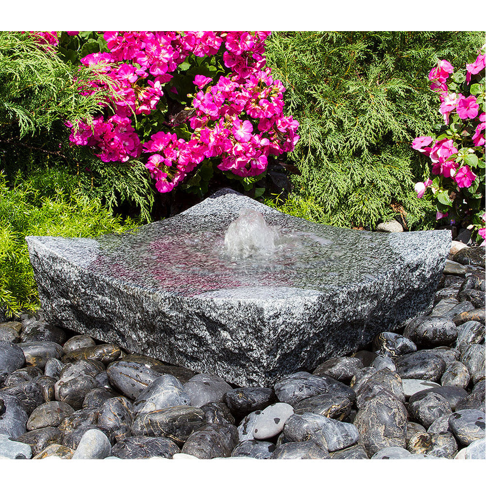 stone fountain Bowled Zen Granite