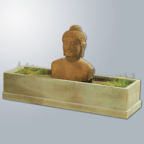 Buddha fountain trough