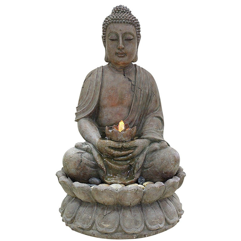 Buddha Water Feature With LED Lights