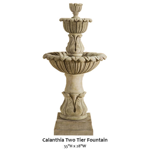 Calanthia Two Tier Fountain