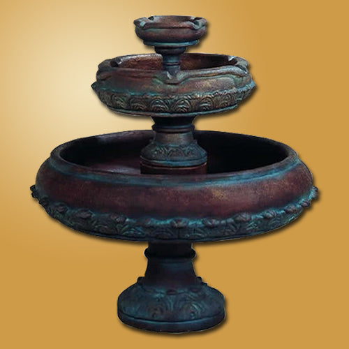 outdoor fountain Capri Three Tier