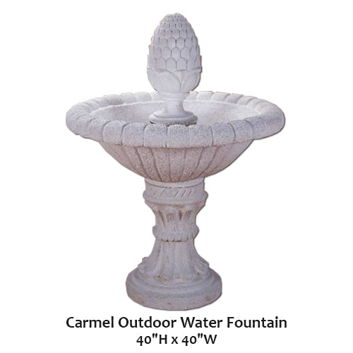 Carmel Outdoor Water Fountain