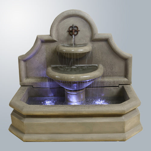 wall fountain Chantal spouts