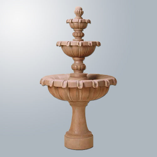 outdoor fountain Chateau Three Tier