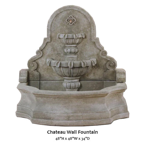 Chateau Wall Fountain