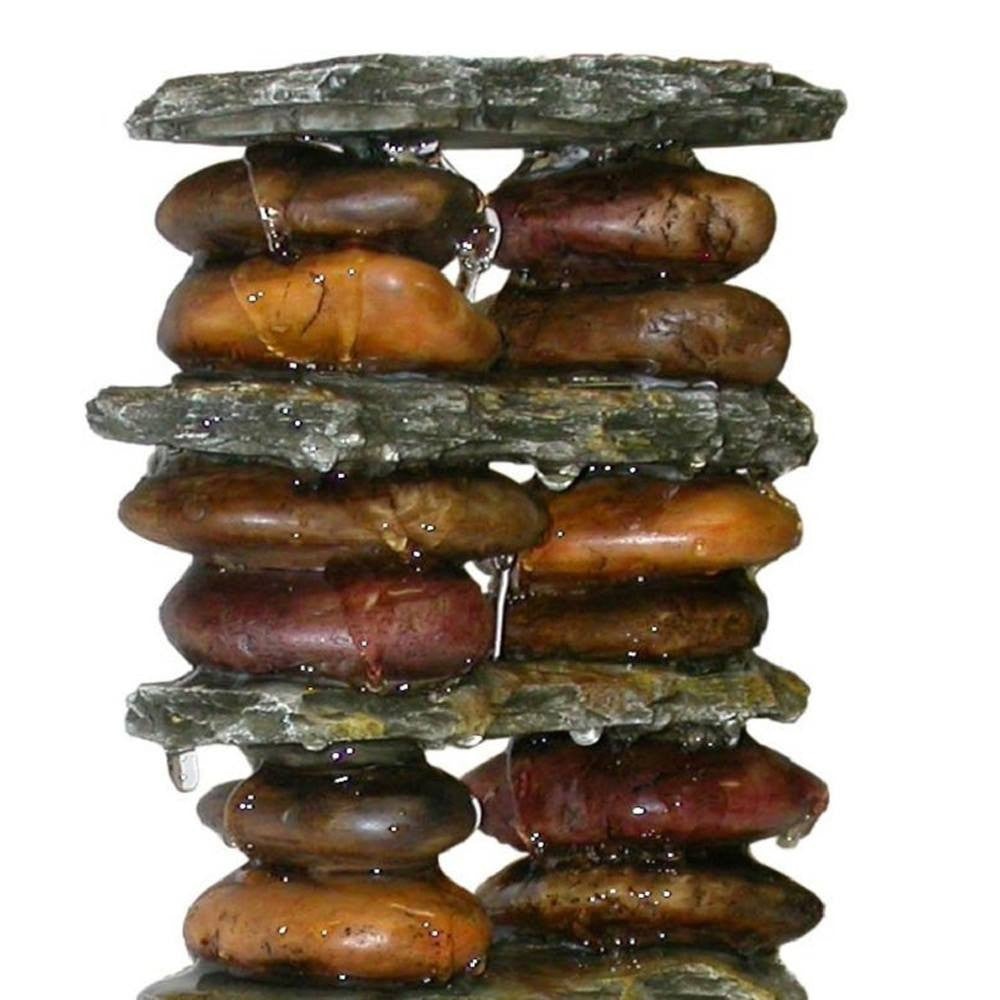 Stacked rocks fountain Eternity