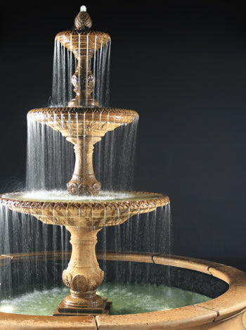 3 Tier Four Seasons Fountain For Pond