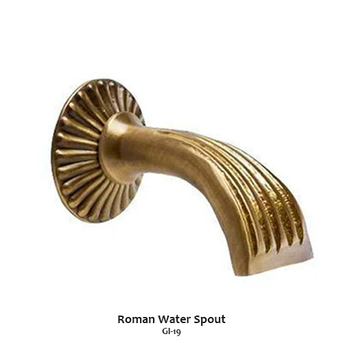 Como Wall Outdoor Water Fountain for Spout