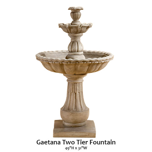 Gaetana Two Tier Fountain