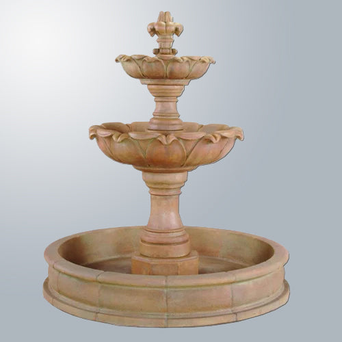 Gardenia Two Tier Pond Fountain