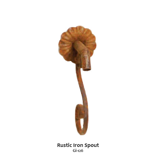 Montefalco Wall Fountain For Rustic Spout