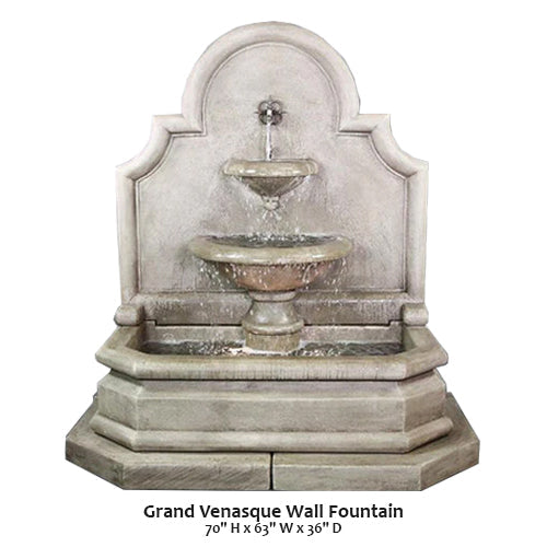 Grand Venasque Wall Fountain