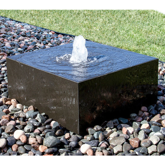 outdoor fountain Heiho Basalt Stone