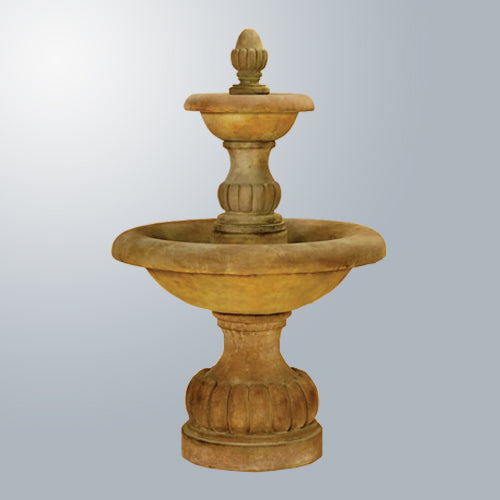 outdoor fountain Isola Two Tier