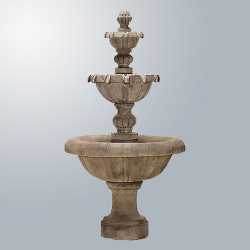 outdoor fountain Jardin Three Tier