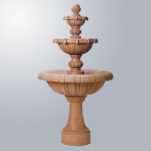 outdoor fountain Jardin Three Tier