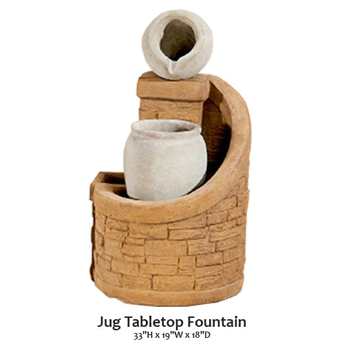 Jug Tabletop Fountain