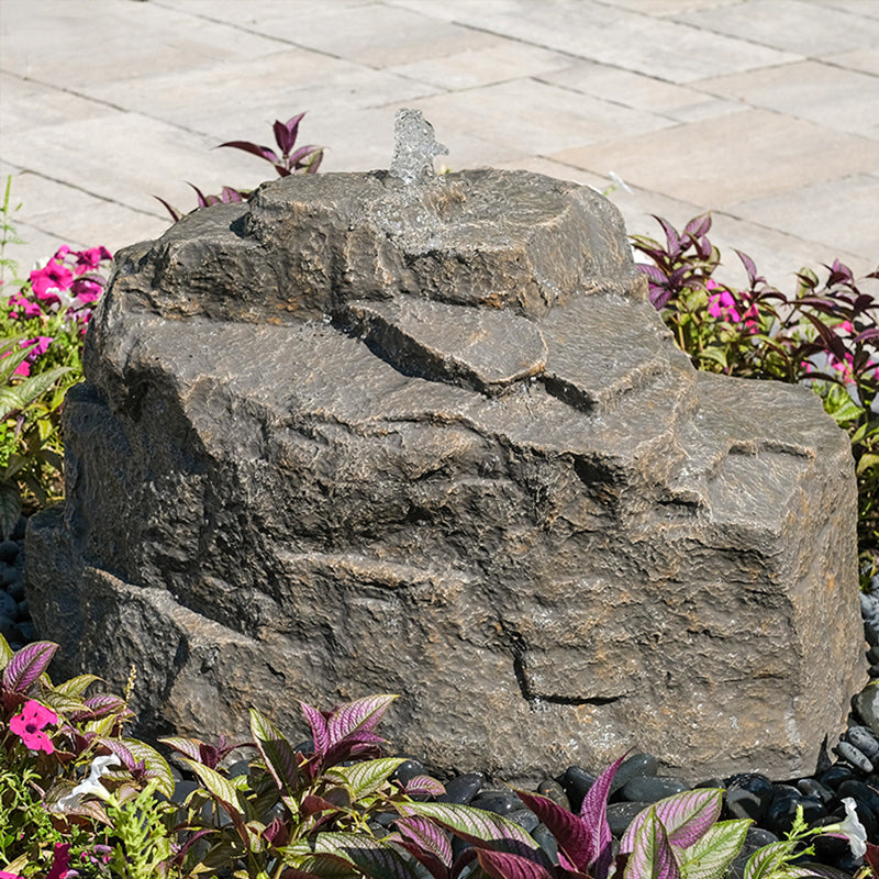 Mountain Spring Rock Outdoor Fountain