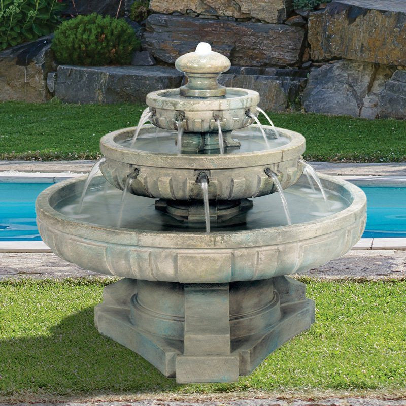 garden fountain Large Regal Tier Henri