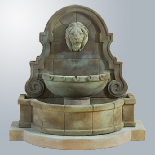 wall fountain Liguria Lion